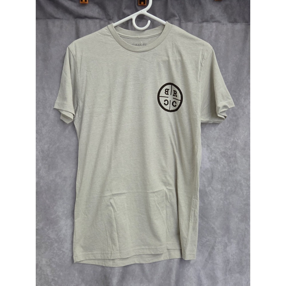Black Rifle Coffee Co. Logo T-Shirt Sand Color Small Men NWT BRCC